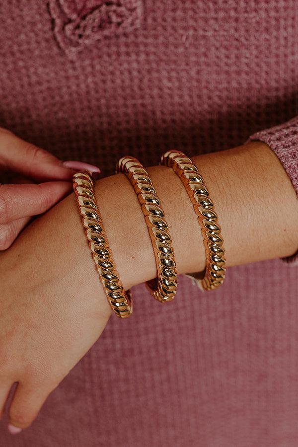 Impressions Classy And Chic Cuff Bracelet Set
