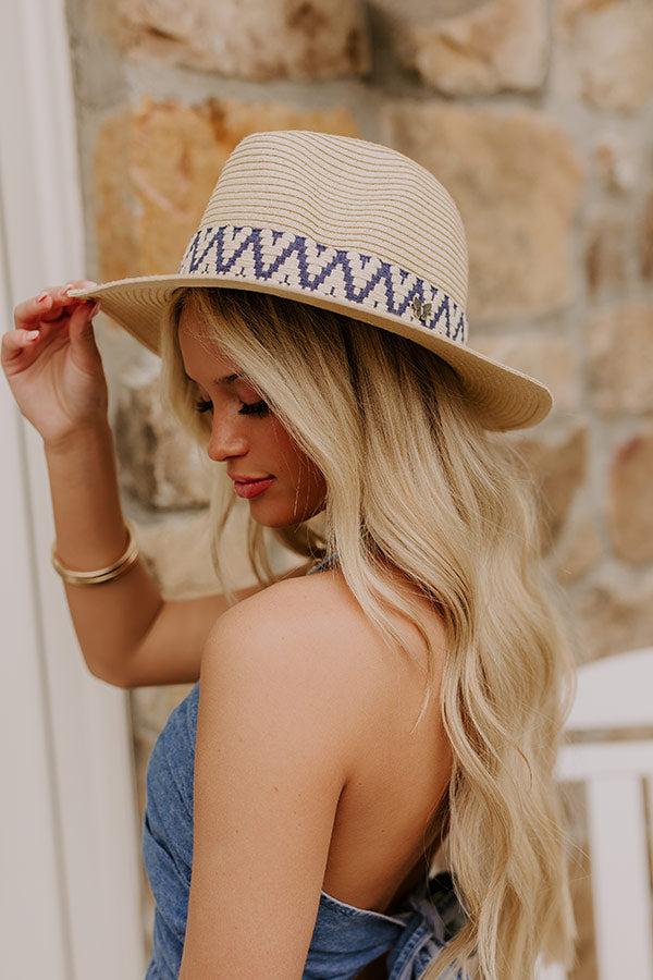 impressions Coastal Cutie Raffia Woven Hat