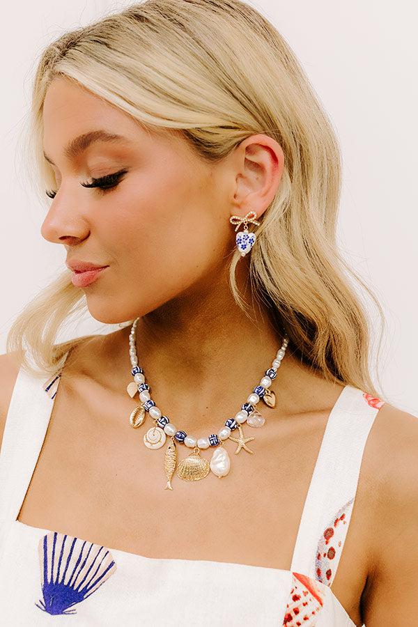 impressions Coastal Dreams Charm Necklace