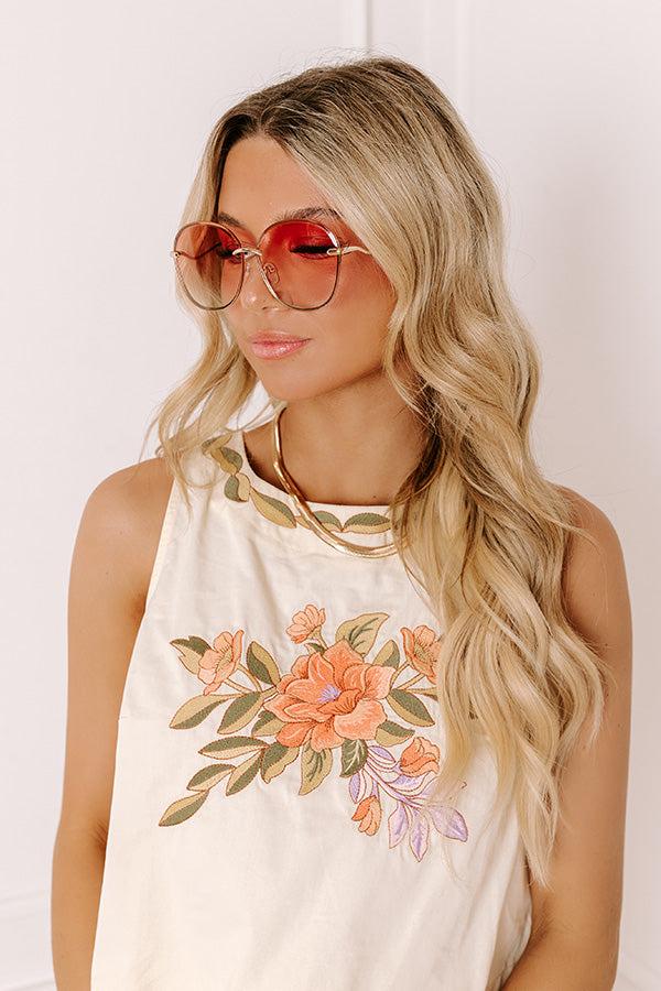 Impressions Coastal Views Sunnies In Pink