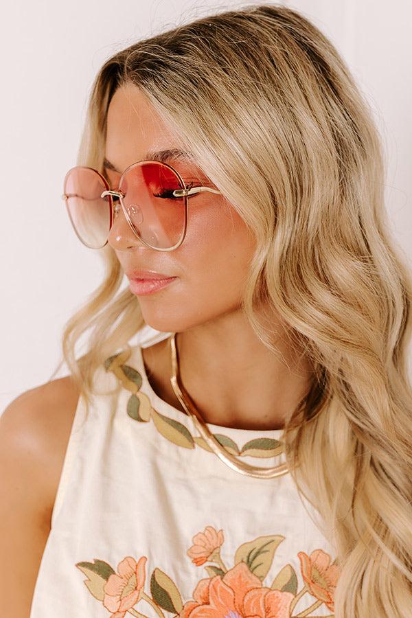 Impressions Coastal Views Sunnies In Pink