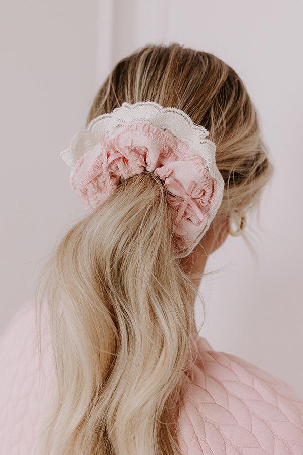 impressions Coquette Charm Scrunchie