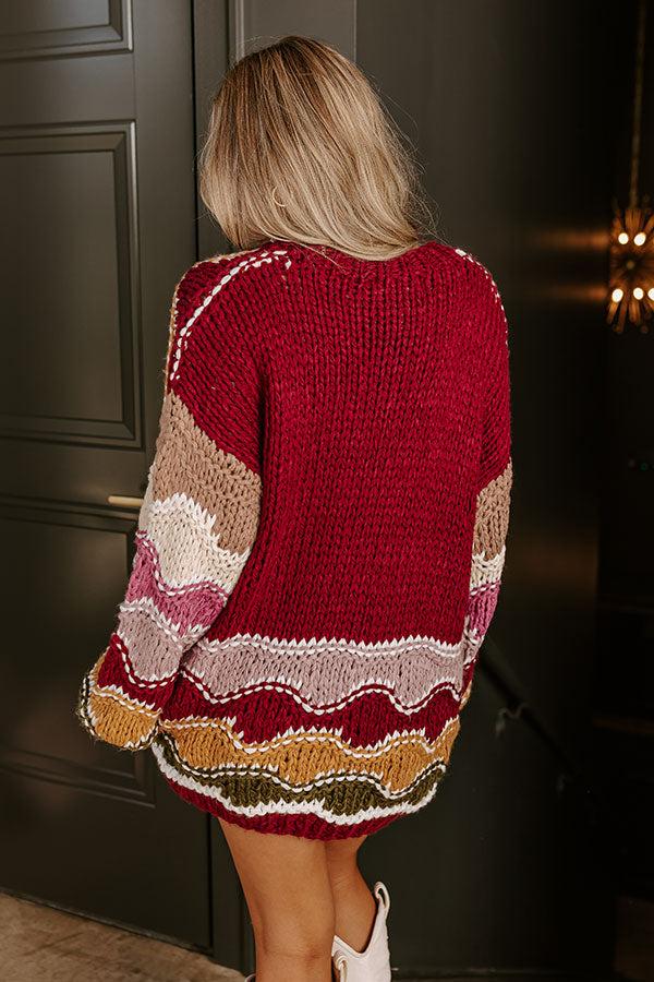 Impressions Cozy Mindset Knit Cardigan