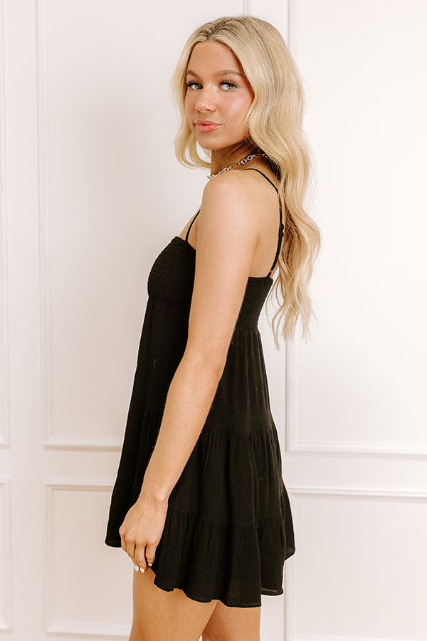 Impressions Cue The Chic Smocked Romper