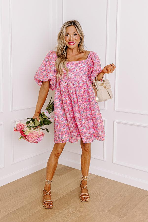impressions Cupcake Cutie Sequin Babydoll Dress