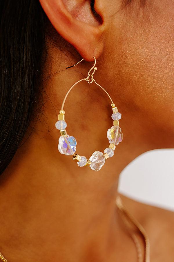 Impressions Deeply In Love Earrings In Clear