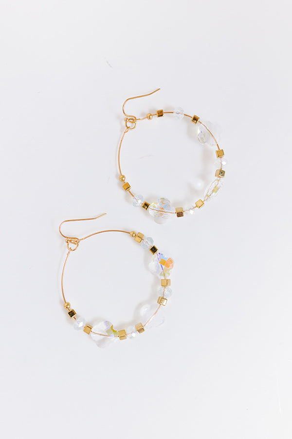 impressions Deeply In Love Earrings in Clear