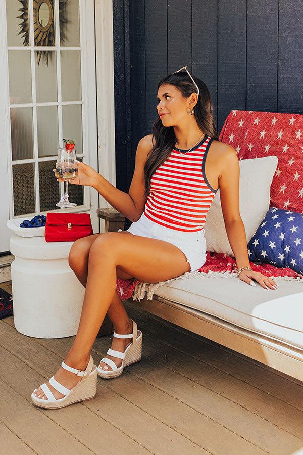 Impressions Dockside Dreams Stripe Tank