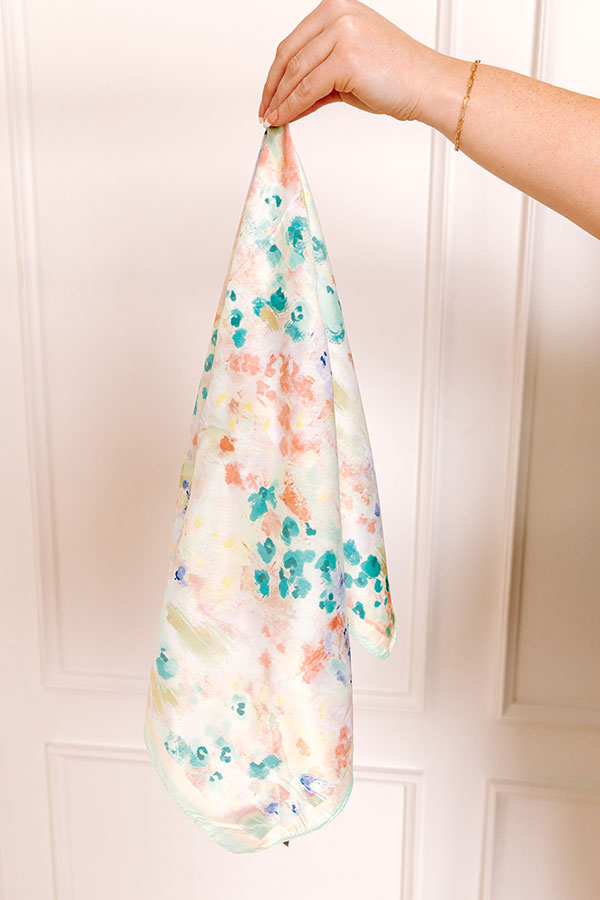 impressions Dreamy Haze Satin Scarf