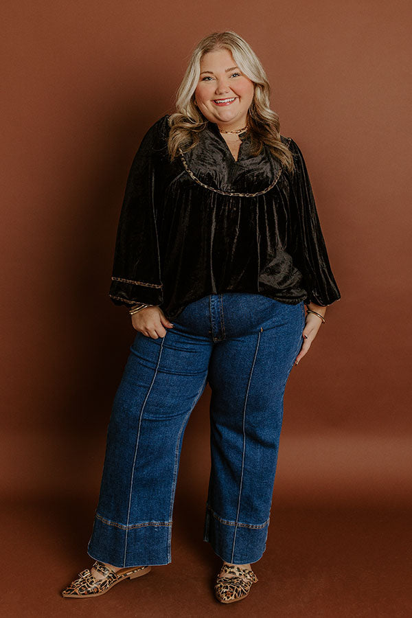 Impressions Enchanting Evening Velvet Top Curves