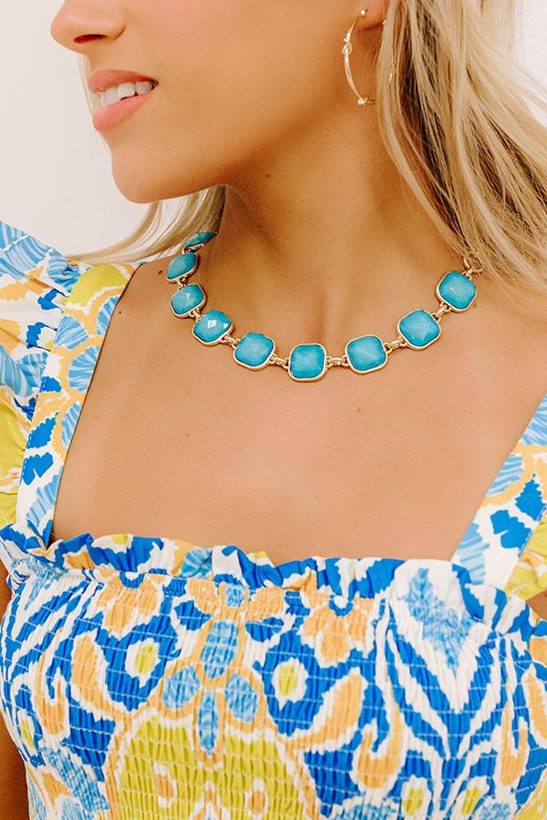 impressions Feeling Dreamy Necklace in Ocean Blue