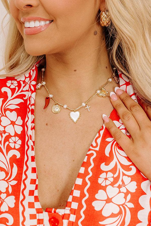 Impressions Feeling Social Charm Necklace