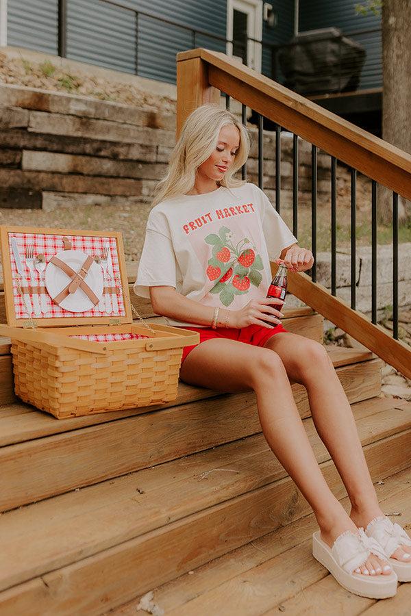 impressions Fruit Market Vintage Graphic Tee