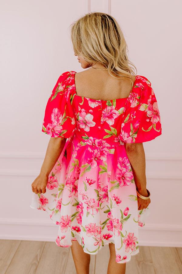 Impressions Garden Glamour Mini Dress