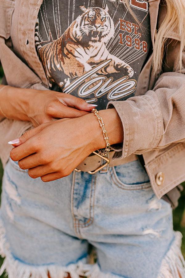 Impressions Glamour Girl Link Bracelet