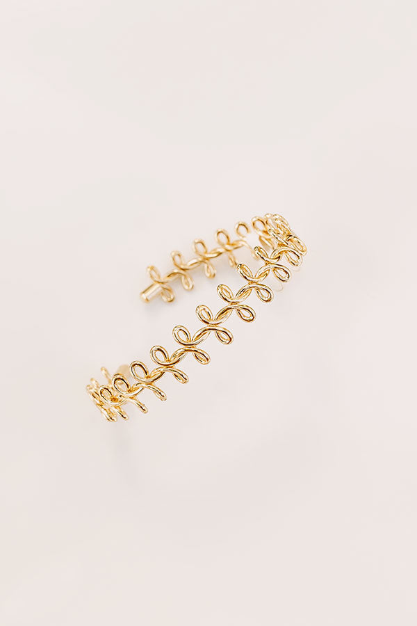 impressions Golden Goddess Cuff Bracelet