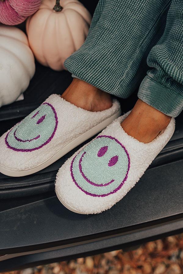 Impressions Happy Haven Sherpa Slipper In Aqua