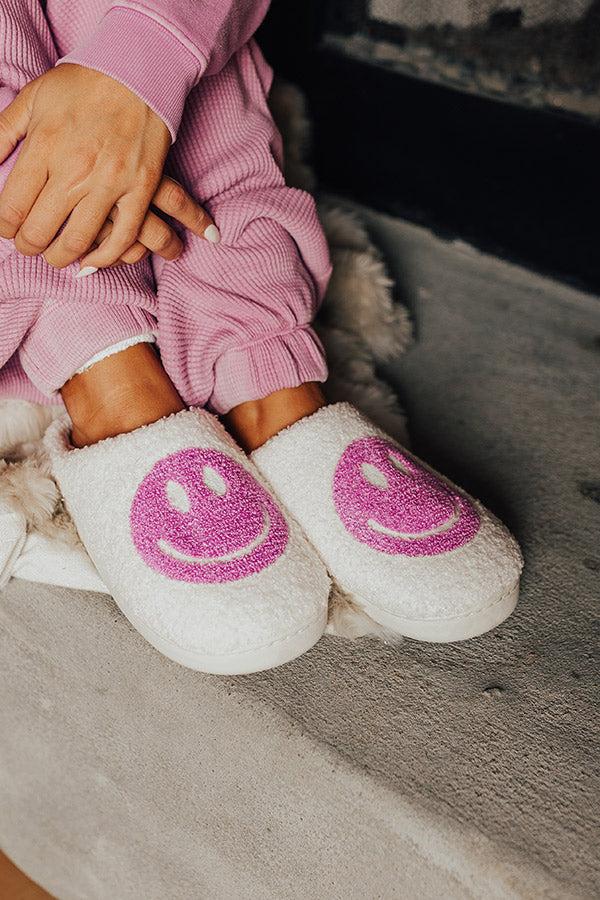impressions Happy Haven Sherpa Slipper In Orchid
