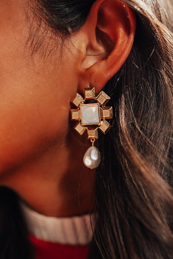 Impressions Haute Harmony Earrings In White
