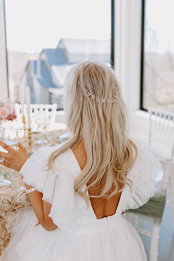 impressions Heart's Desire Rhinestone Hair Piece