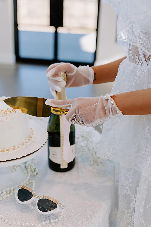 Impressions Heavenly Touch Mesh Gloves