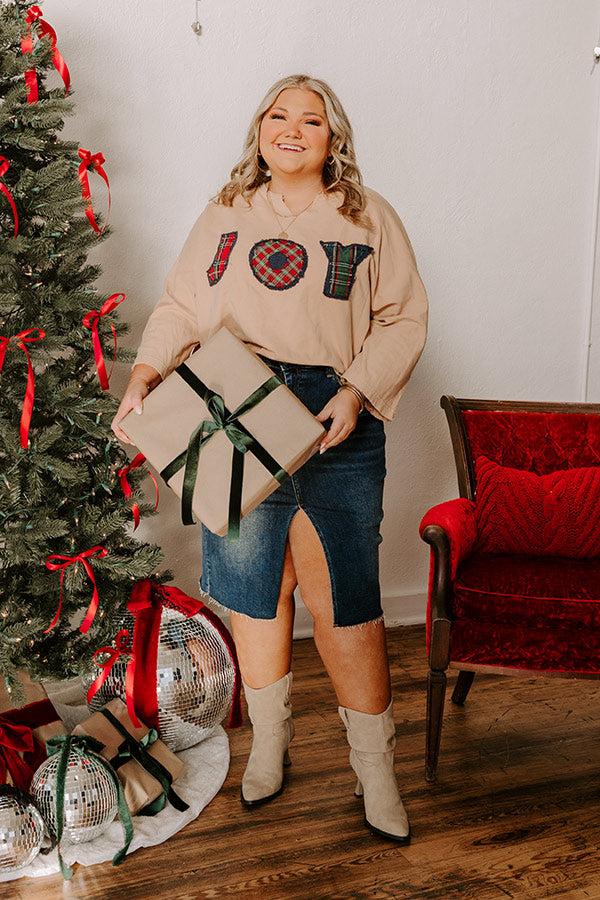 impressions Joy Patch Vintage Tee Curves