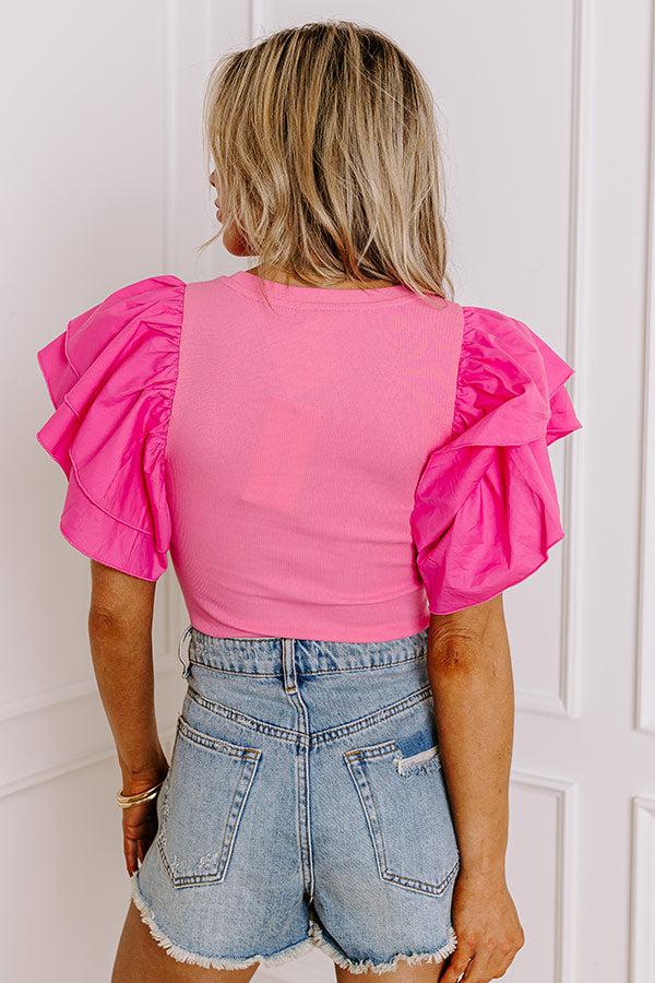 Impressions Keen On You Bodysuit In Bubblegum Pink