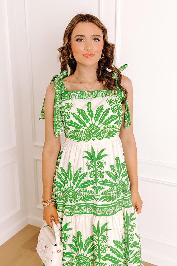 Impressions Keys To Paradise Maxi Dress