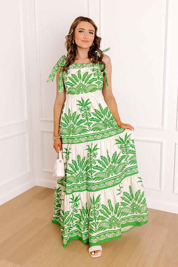 impressions Keys To Paradise Maxi Dress