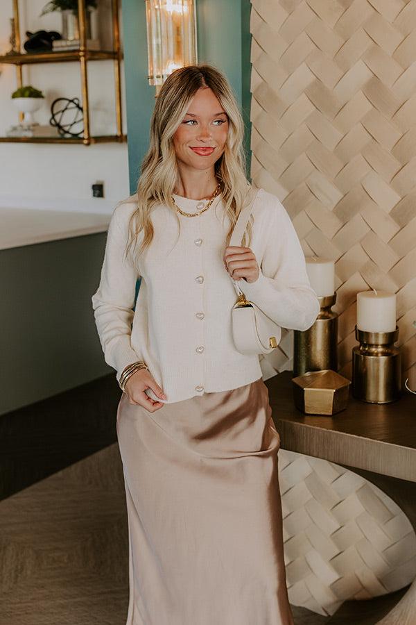 Impressions Kind Heart Knit Cardigan