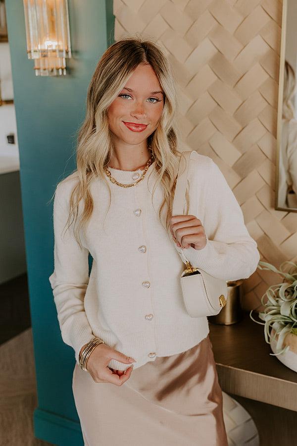 impressions Kind Heart Knit Cardigan