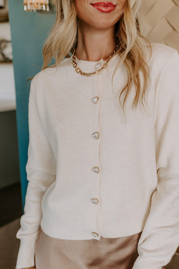 Impressions Kind Heart Knit Cardigan