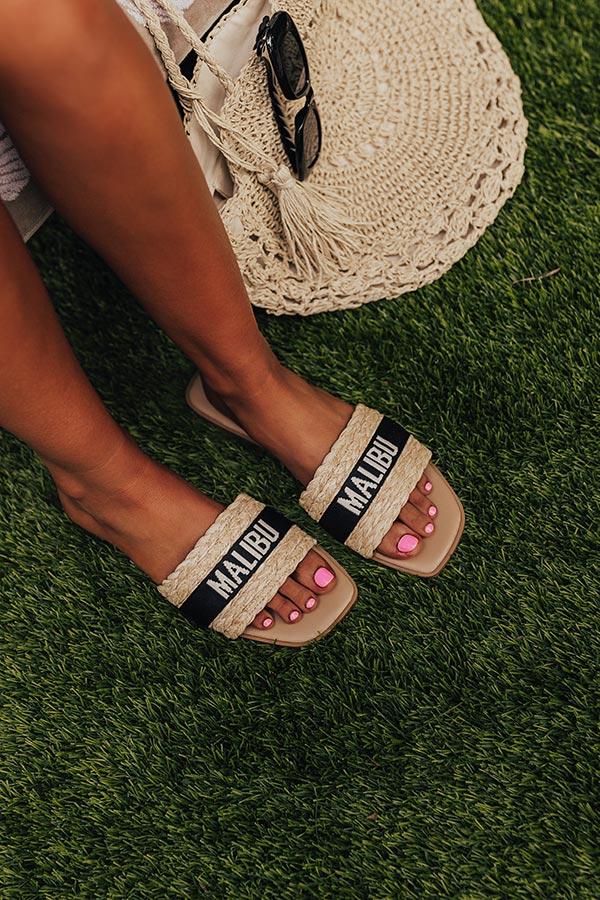 Impressions Malibu Raffia Woven Sandal