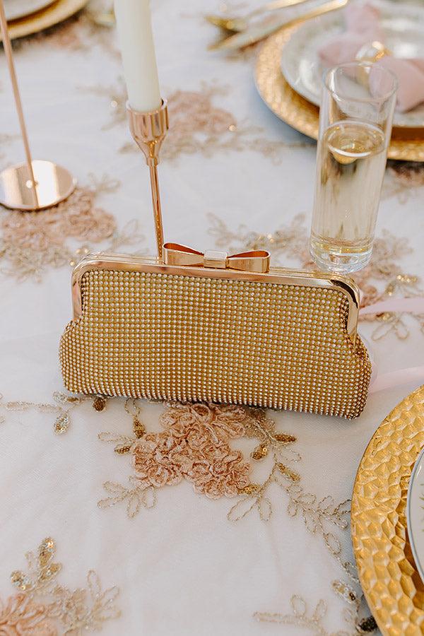 impressions Midnight In London Rhinestone Clutch