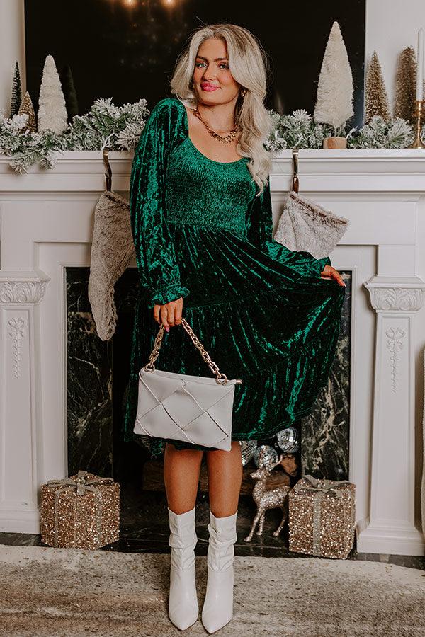 impressions Midnight In London Velvet Midi