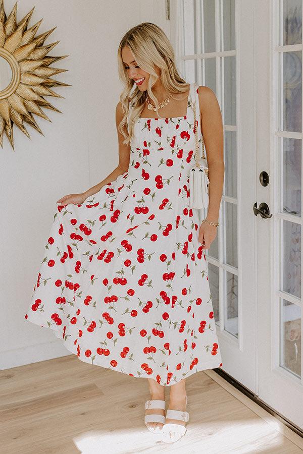 impressions Mon Cheri Midi Dress