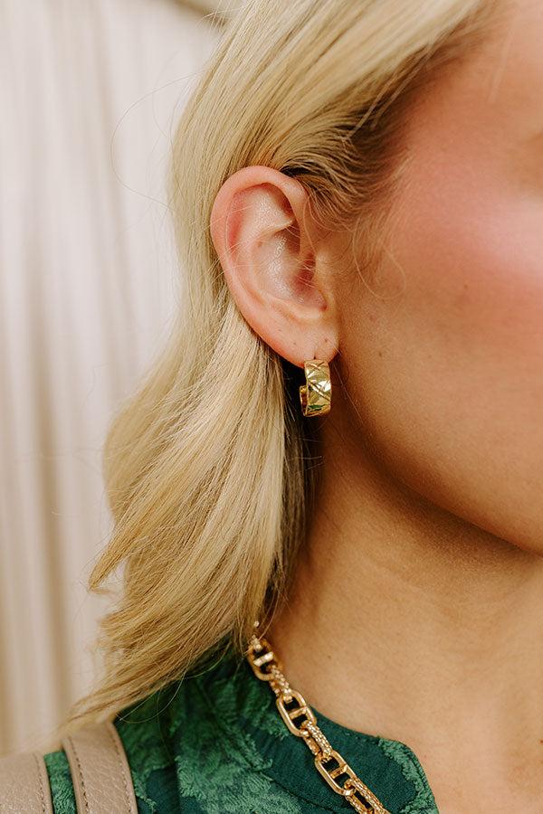 impressions NYC Chic Hoop Earrings