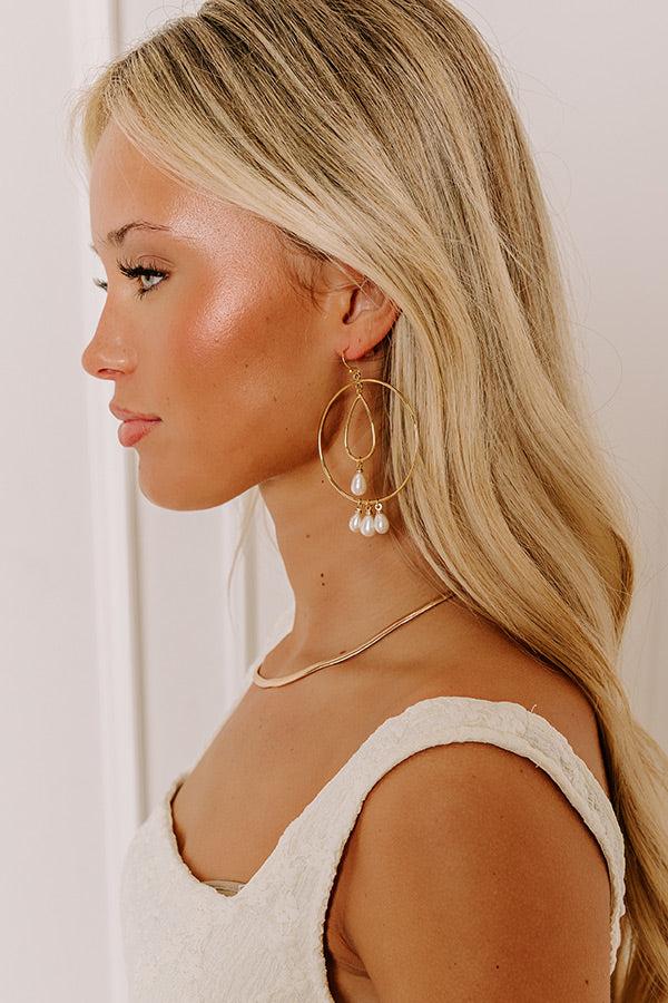 impressions Oceanside Bliss Drop Earrings