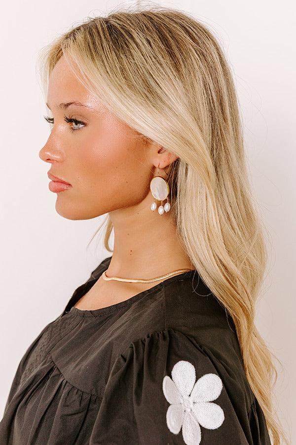 impressions Oceanside Gala Drop Earrings