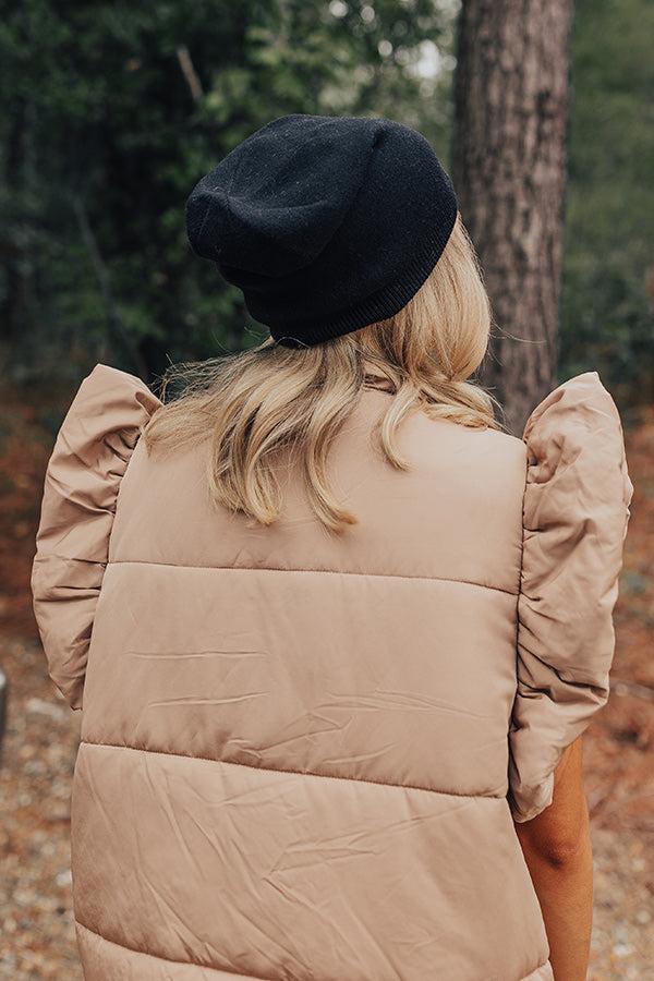 Impressions Playlist On Repeat Beanie In Black
