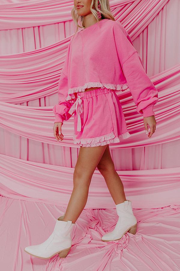 Impressions Preppy Charm High Waist Skort