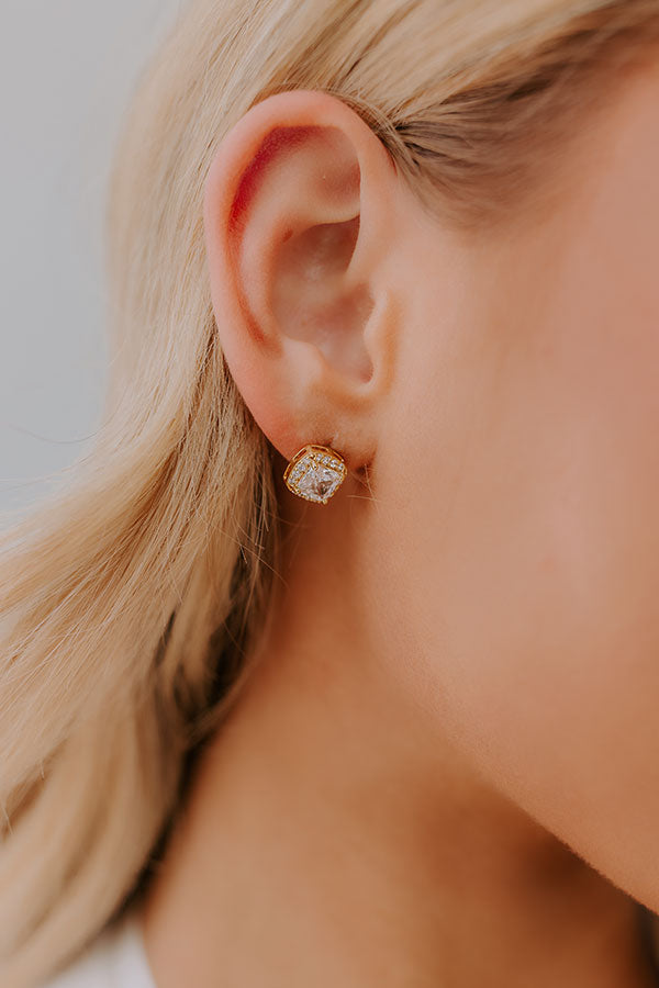 impressions Radiant Smile Cubic Zirconia Earring