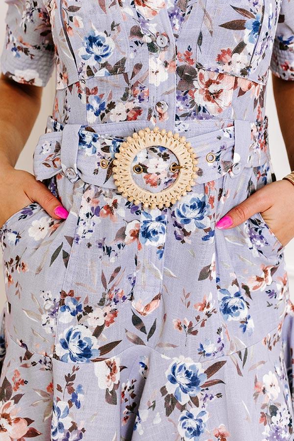 Impressions Ready For Brunch Floral Mini Dress