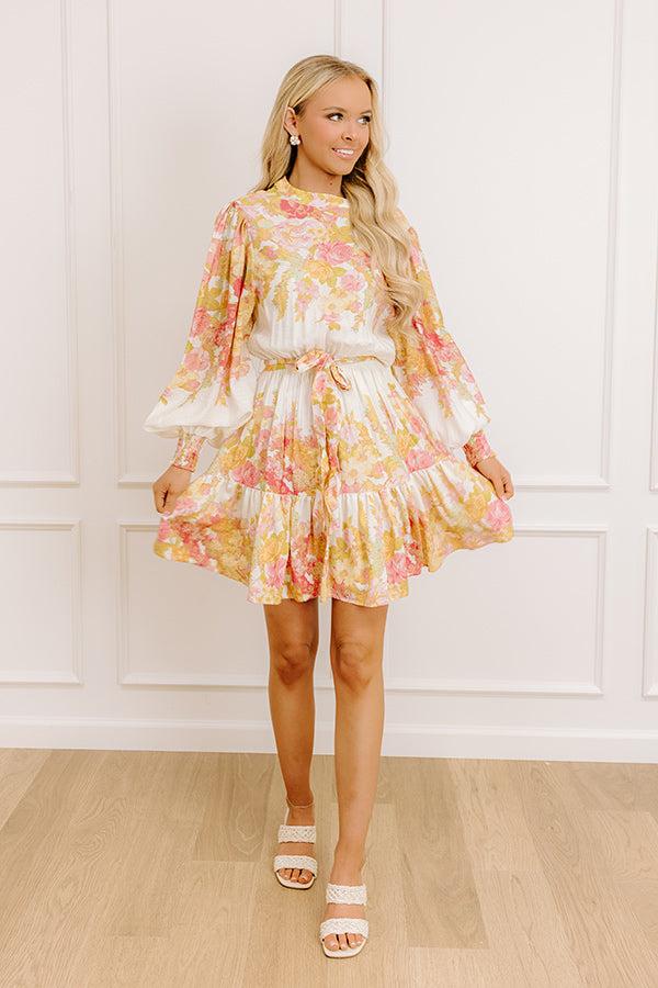 impressions Rosie Daydream Floral Mini Dress
