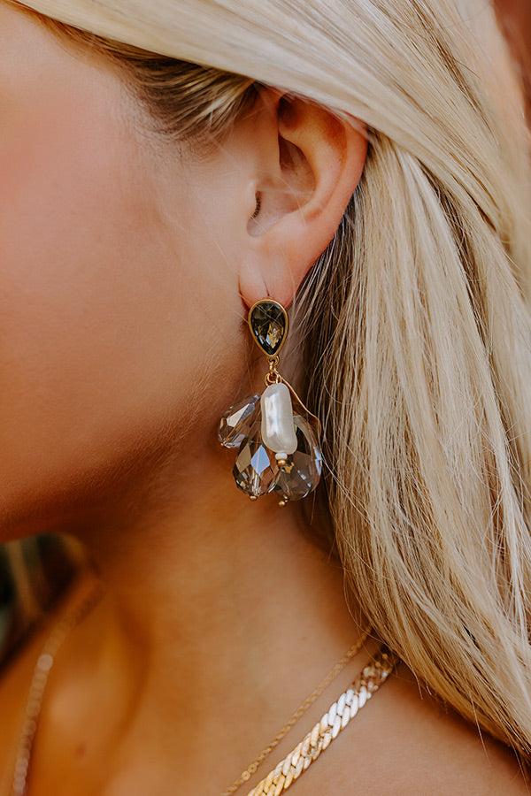 Impressions Runway Reverie Earrings In Grey