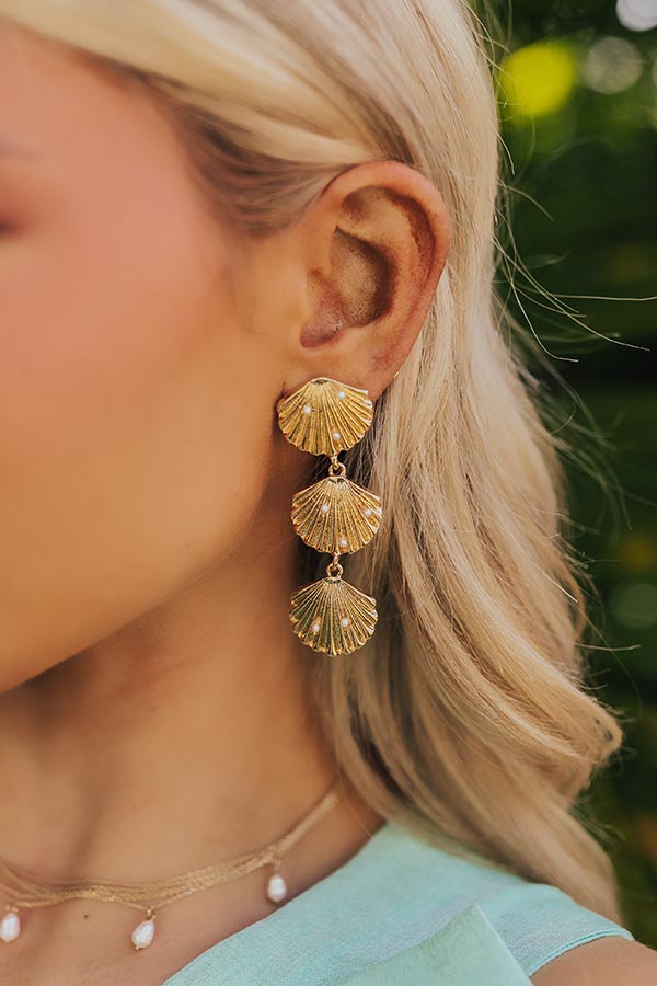 impressions Seashell Chic Earrings