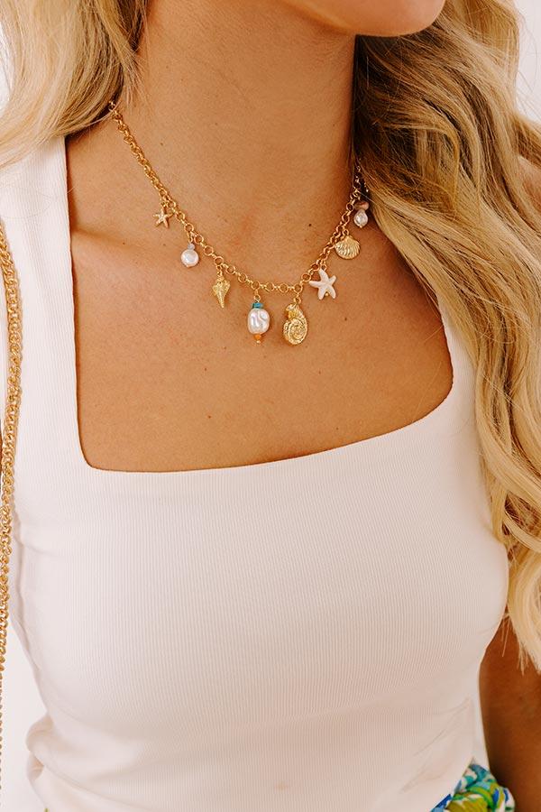 Impressions Seaside Cutie Charm Necklace