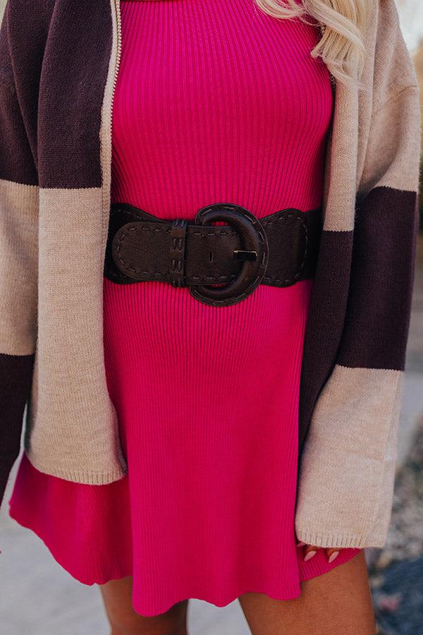 impressions Simply Grand Belt In Chestnut