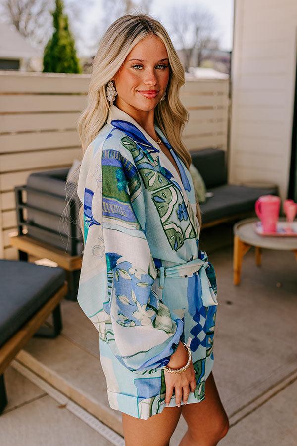 Impressions Skyline Views Color Block Romper