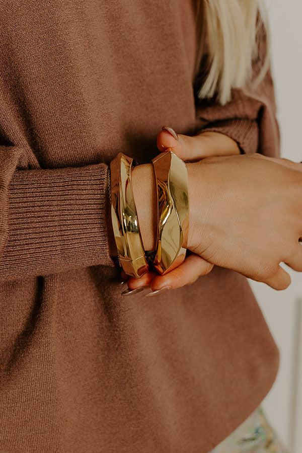 impressions Social Meetup Cuff Bracelet Set